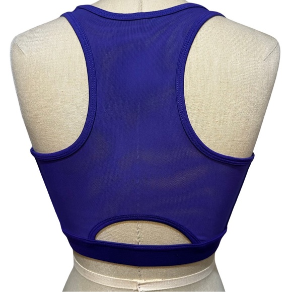 Gymshark Sleek Sculpture Sports Bra, Indigo, M - Picture 2 of 4